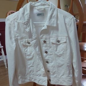 White Jean jacket